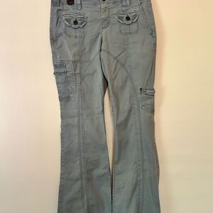 Garage Bluish Gray Cargo Pants